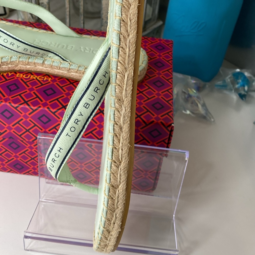 Tory Burch ribbon thong sandal 7.5 - Picture 3 of 6